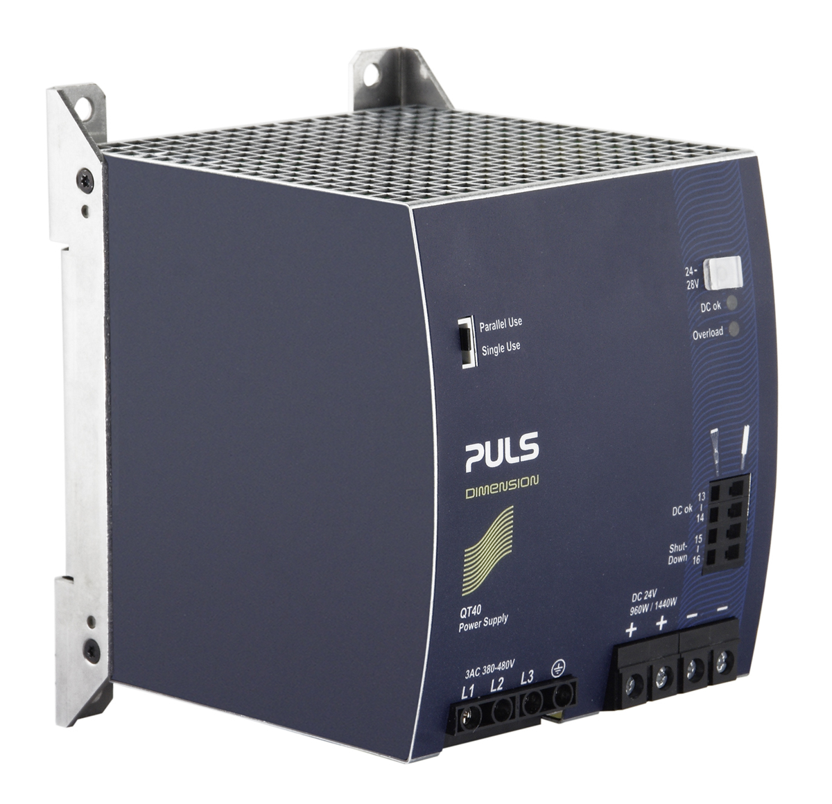 PULS Mounting Bracket for use with Dimension Power Supplies, ZM Series