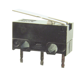 C & K Lever Snap Action Micro Switch, Through Hole Terminal, 100 mA, 125 V ac, SPCO