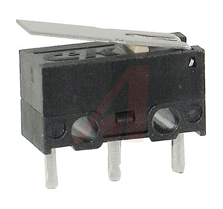 C & K Lever Micro Switch, Through Hole Terminal, 3 A, 250 V ac, 60 V dc, SPCO