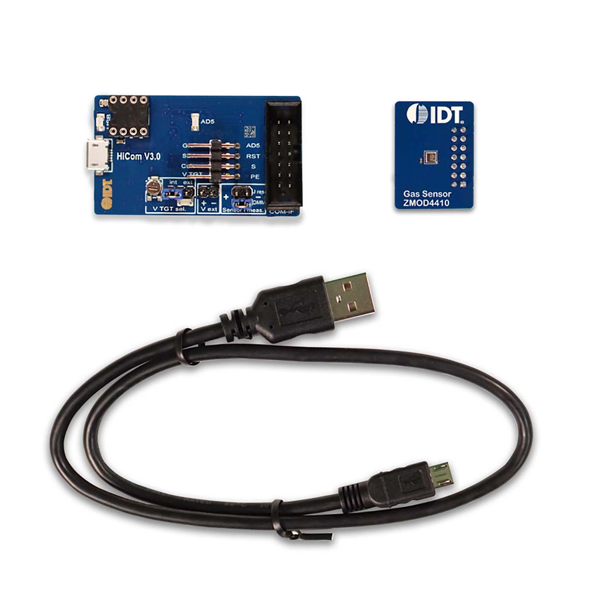zmod4410-evk-hc Renesas Electronics Gas Sensor Module Temperature & Humidity Sensor Evaluation Kit for ZMOD4410 Gas Sensor ZMOD4410