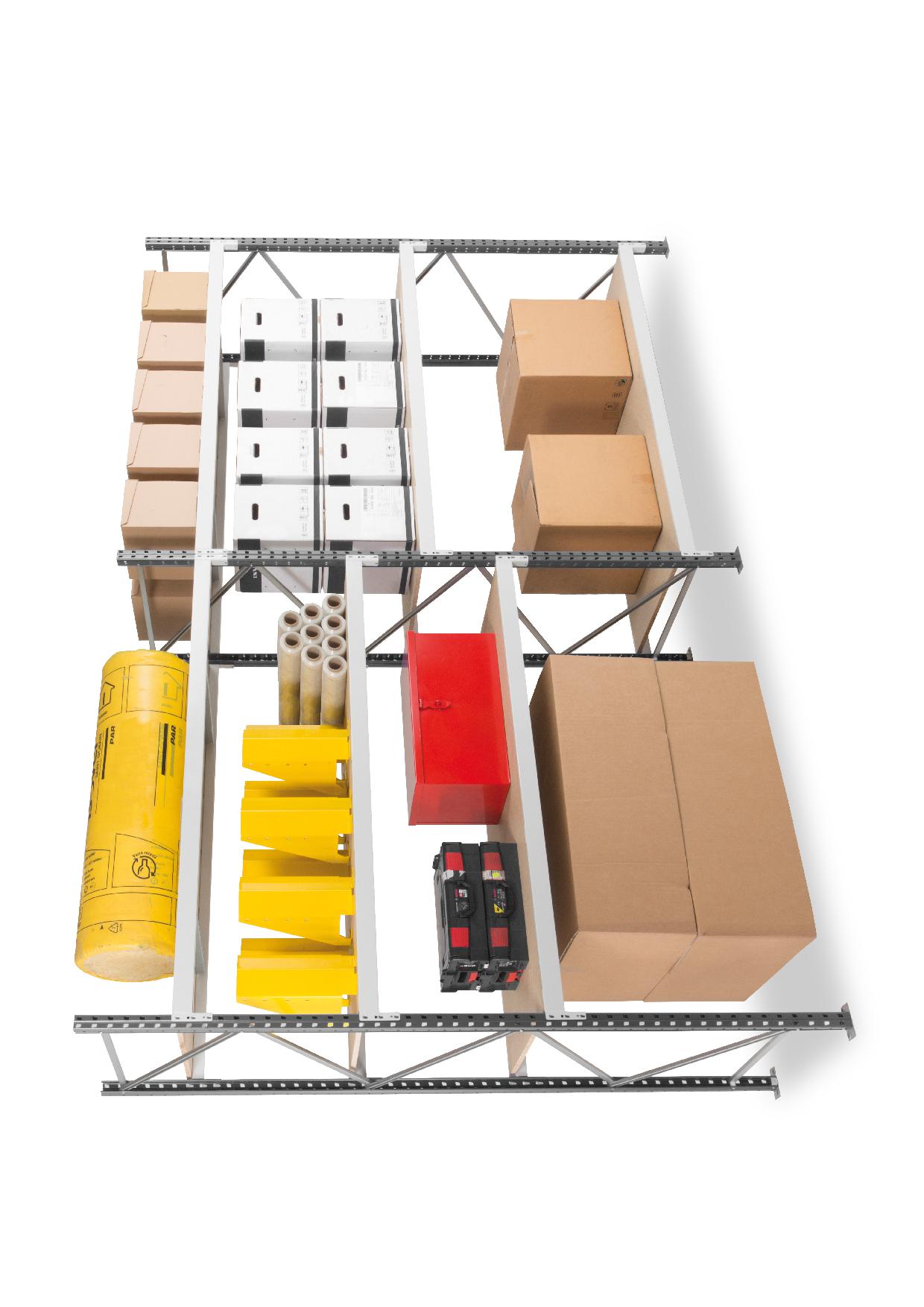 zrnivsuprsld20801 Manorga Steel Grey Storage Racking, 800 mm x 800 mm