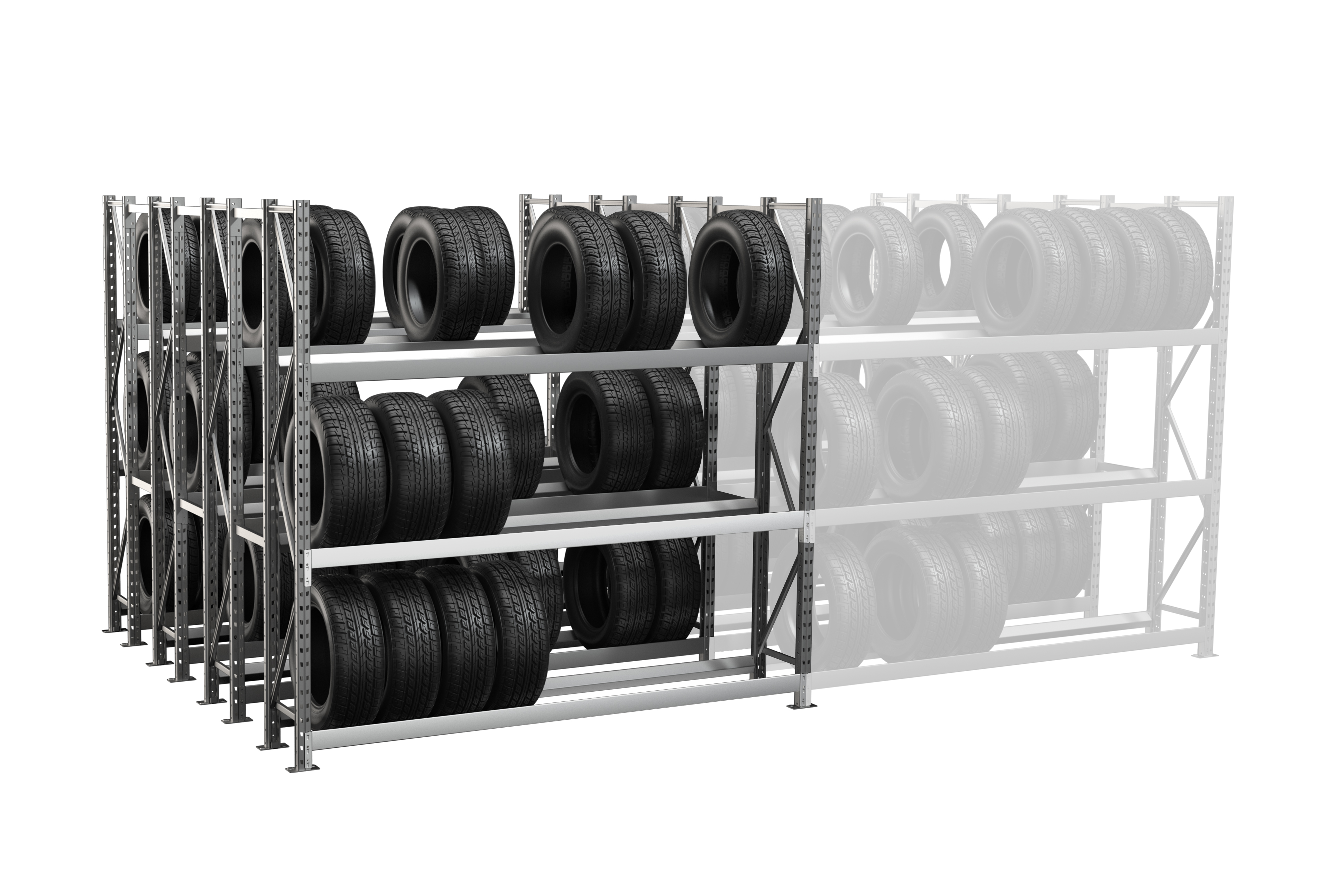Manorga Shelving System, 4500 kg Load