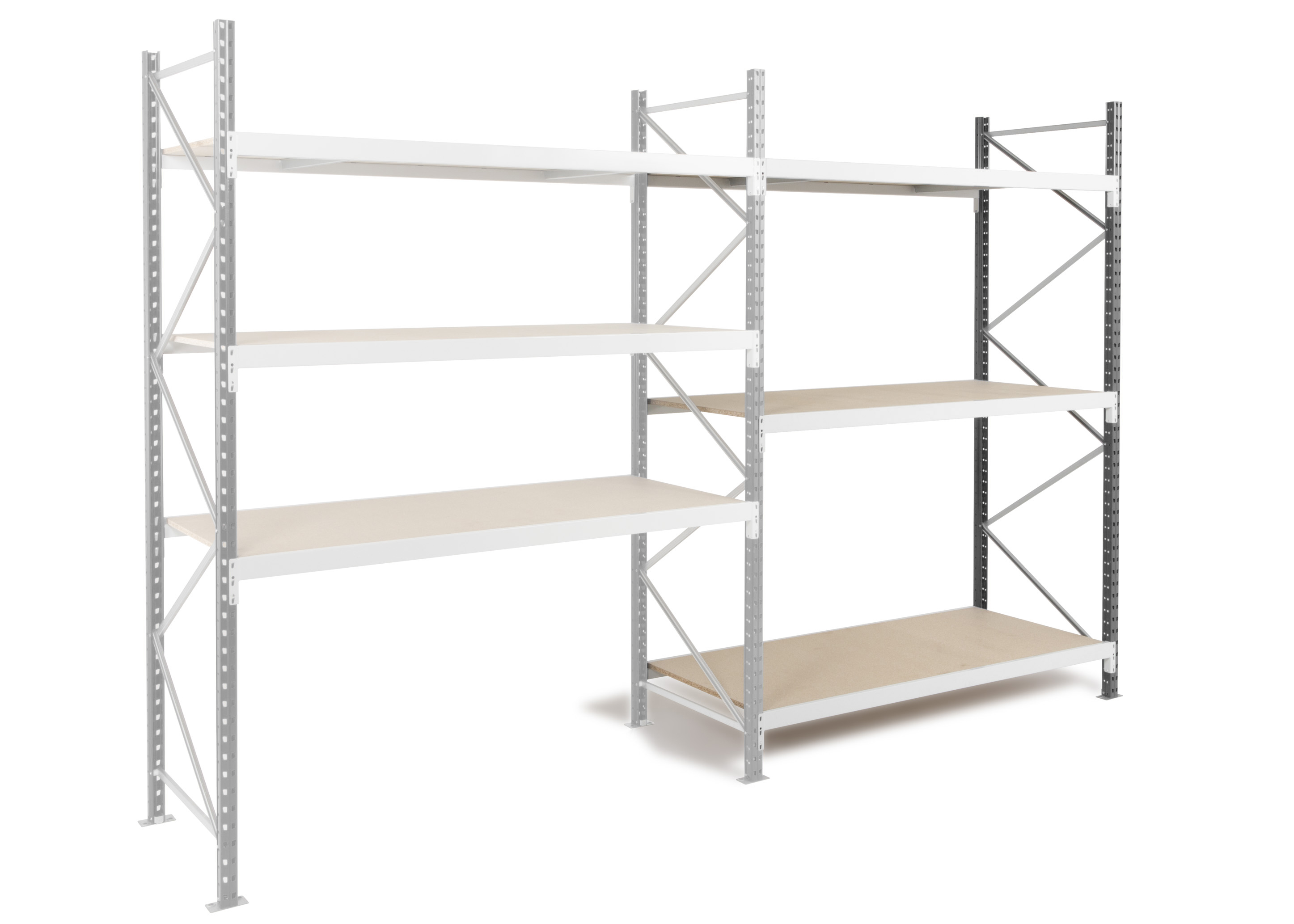 Manorga Steel Grey Storage Racking, 2000 mm x 600 mm