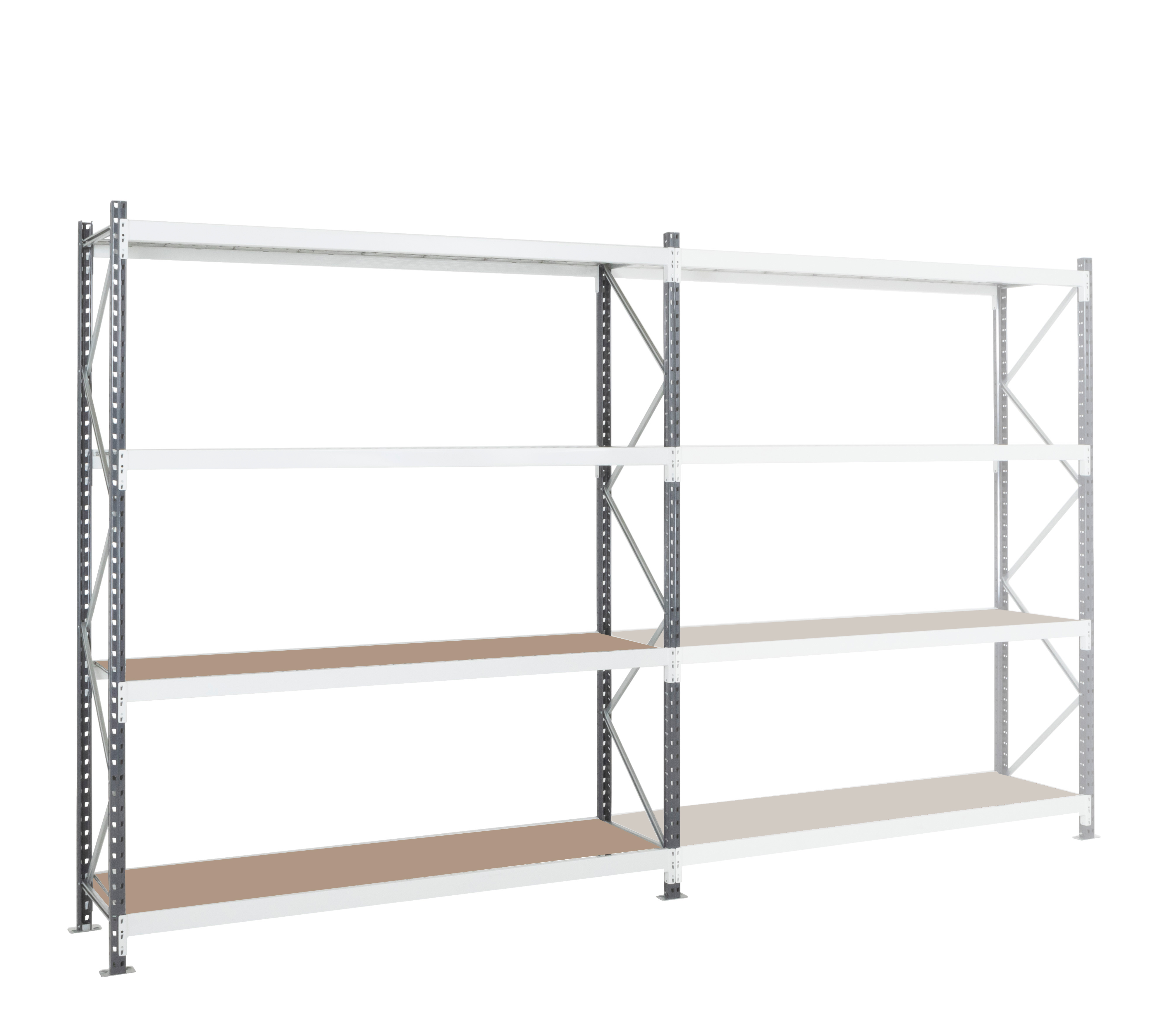 zrrayosld252060d1 Manorga Steel Grey Storage Racking, 2500 mm x 600 mm