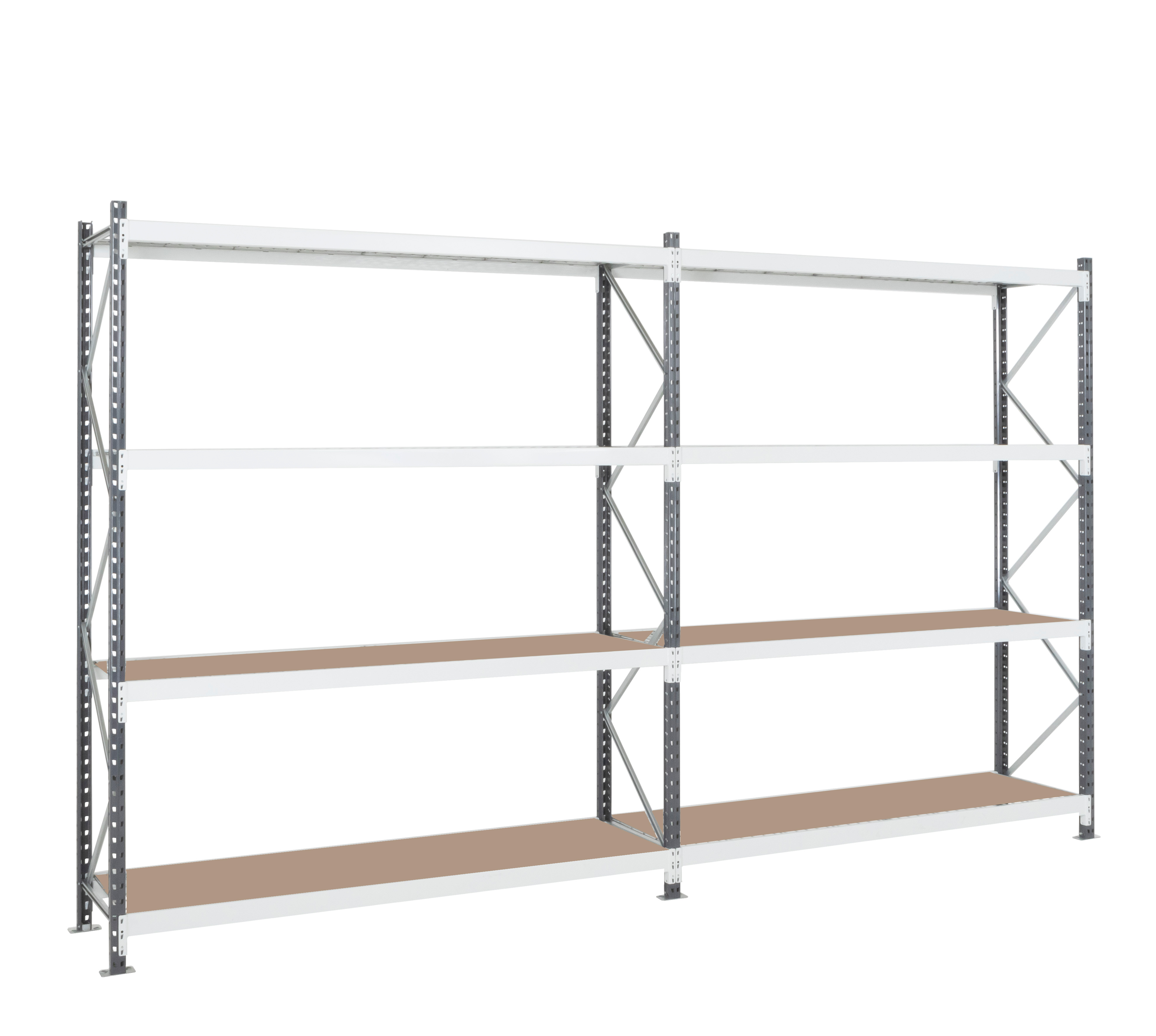 zrrayosld252060d1 Manorga Steel Grey Storage Racking, 2500 mm x 600 mm
