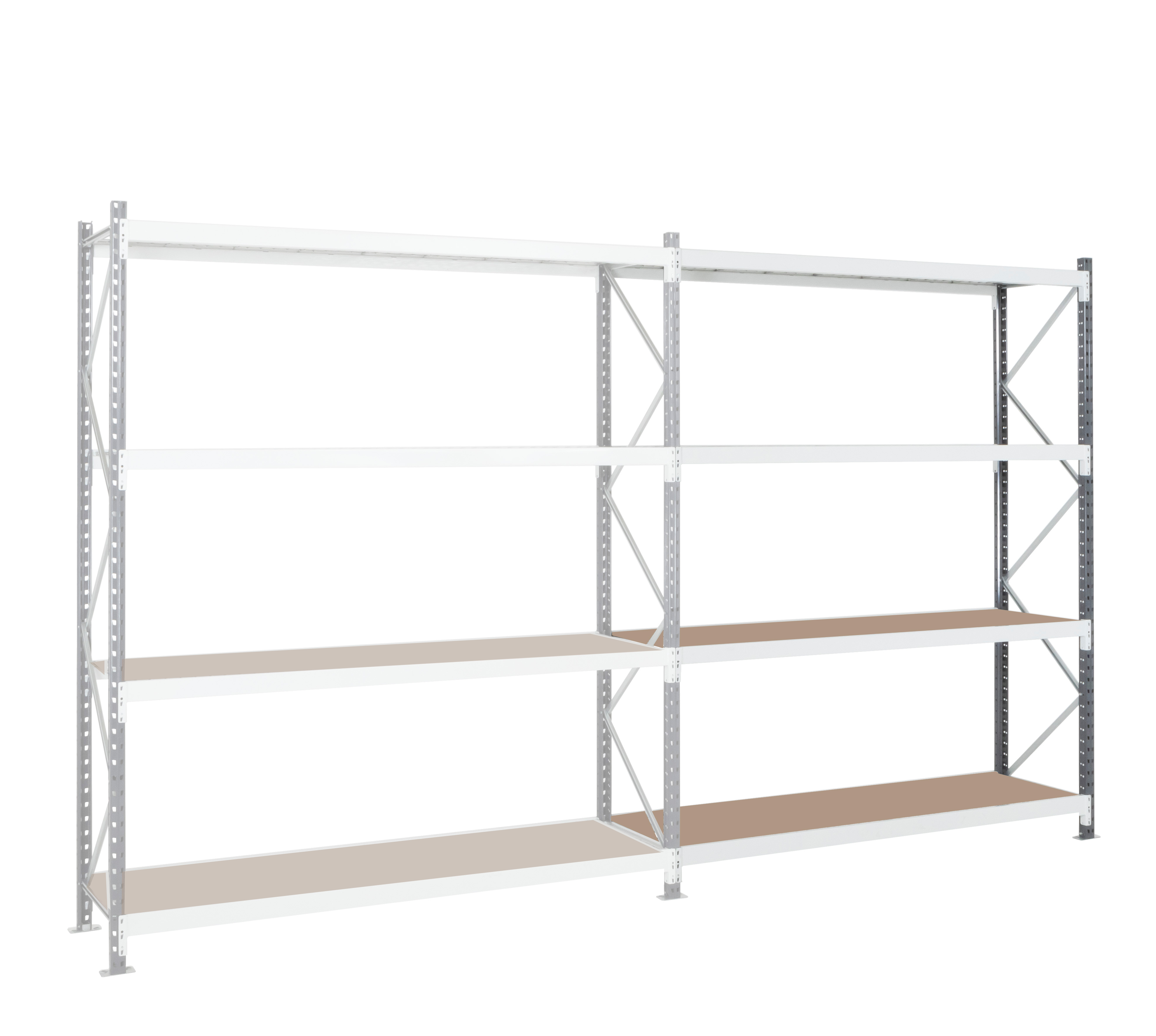 Manorga Steel Grey Storage Racking, 2500 mm x 600 mm
