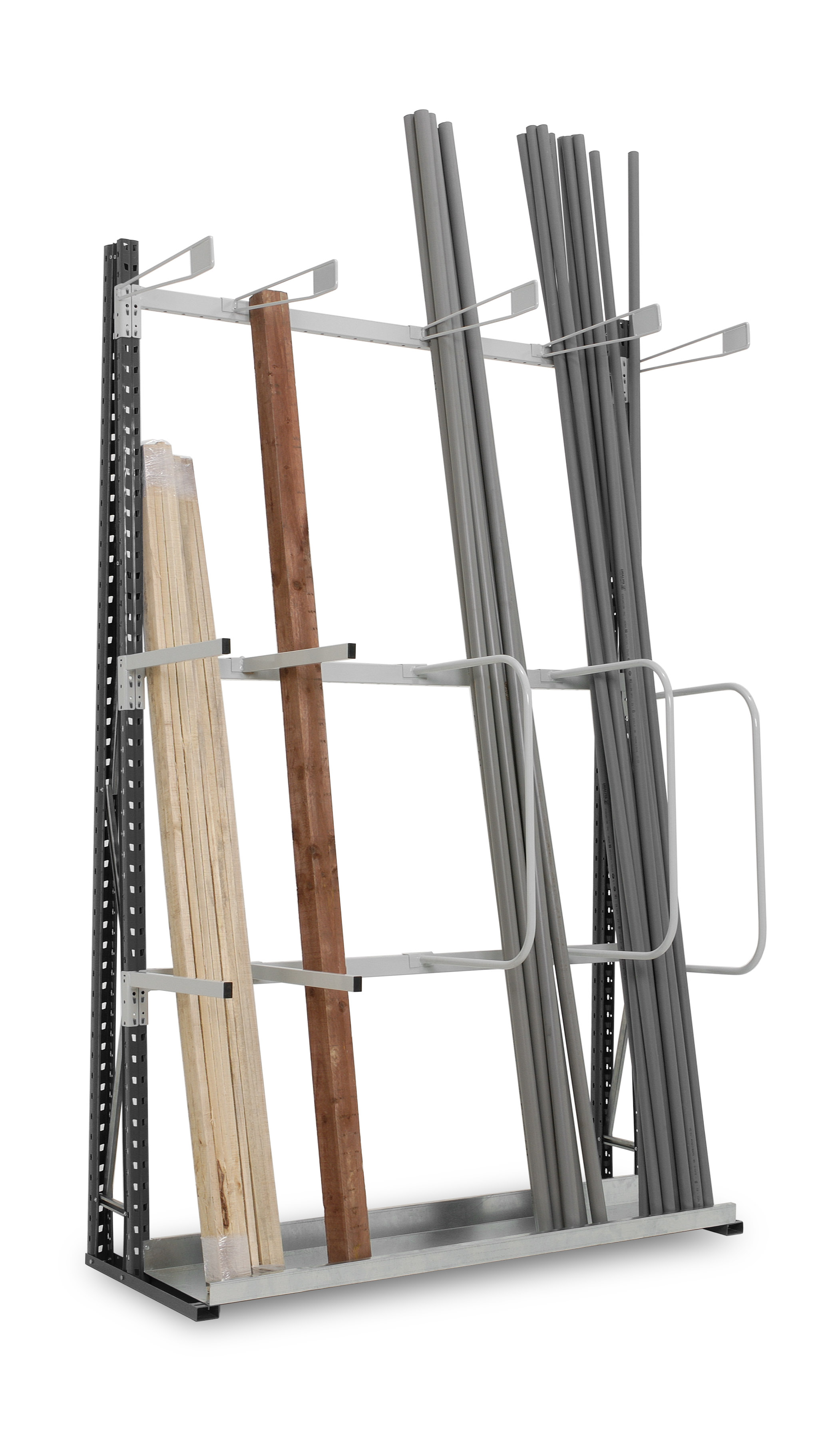 zrseparceauvdte01 Manorga Steel Light Grey Storage Racking, 750 mm