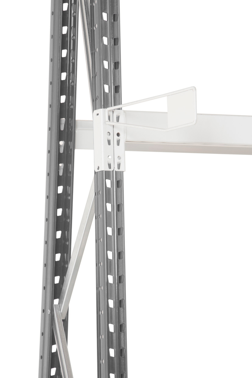 Manorga Steel Light Grey Storage Racking, 50 mm