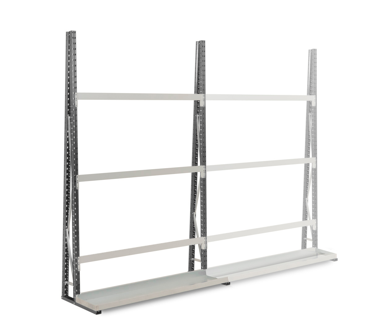 Manorga Steel Grey Storage Racking, 2500 mm x 340 mm