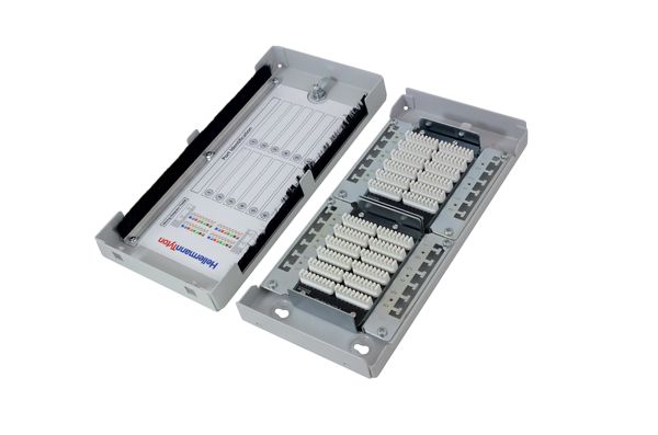 HellermannTyton Connectivity ZTB Series Grey Mild Steel Terminal Box, 138.6 mm, 294mm 36 mm