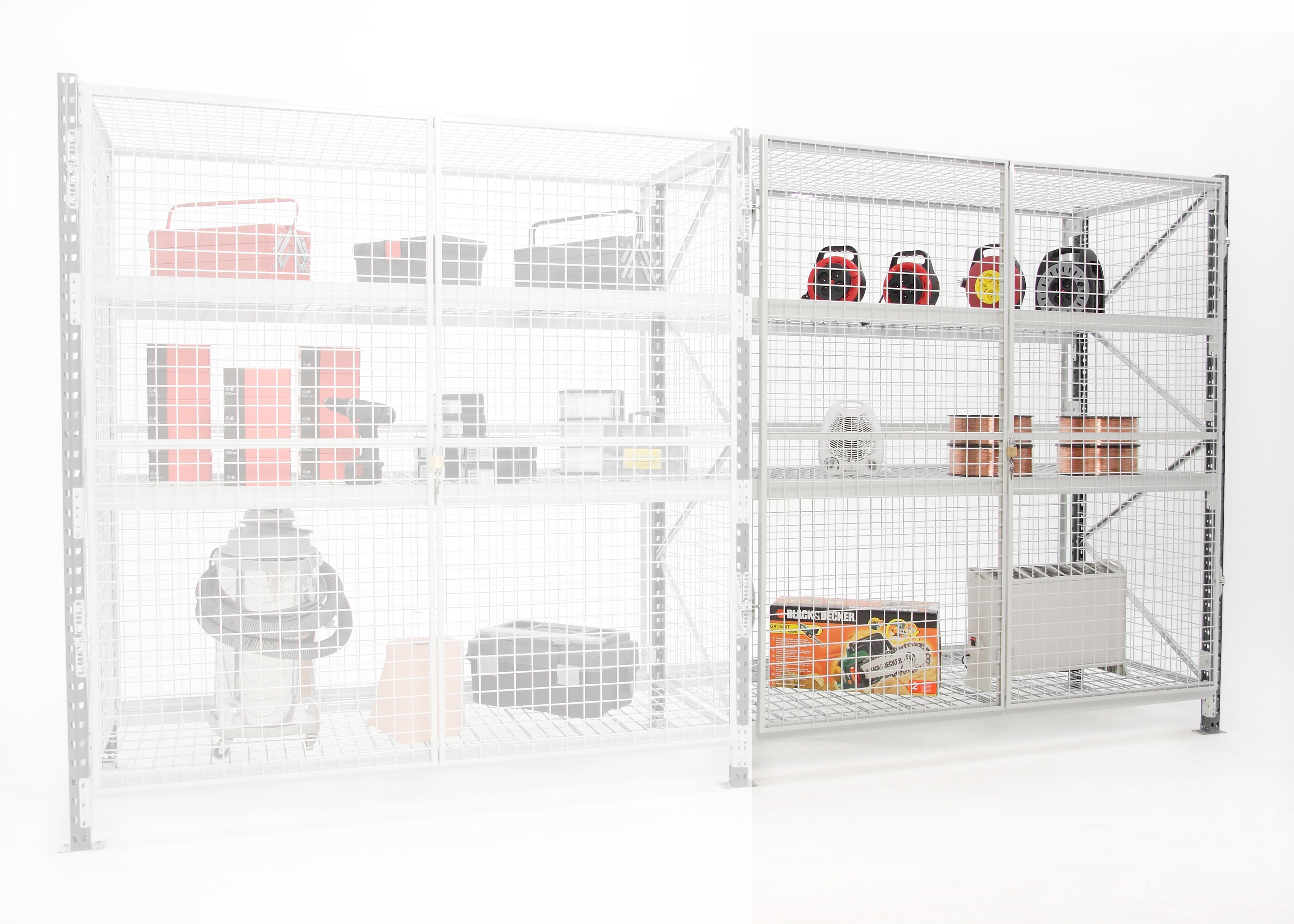 Manorga Shelving System, 2500 mm, 4500 kg Load