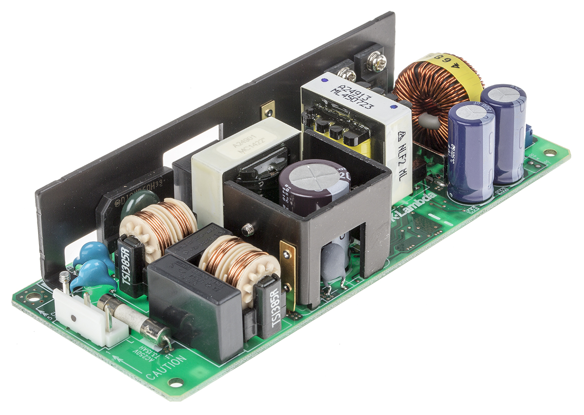 TDK-Lambda Switching Power Supply, ZWS100BAF-12 12V dc, 8.5A, 102 W, Input 85V ac to  370 V dc, 265V ac
