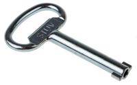 09506620 Steinbach & Vollman 1-way Control Cabinet Key, Double-Bit Key 5mm Capacity