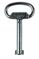 09506620 Steinbach & Vollman 1-way Control Cabinet Key, Double-Bit Key 5mm Capacity