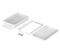 48316433hmt2 Bopla BoVersa Series White Polycarbonate General Purpose Enclosure, 258 x 140 x 66.5mm