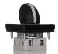 265-7690 RS PRO, SP 2 Position 90° Rotary Cam Switch, 500V ac, 12A, Knob Actuator