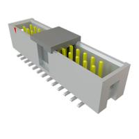 htst-113-01-l-dv-p-tr Samtec HTST Series Vertical Surface, Through Hole PCB Header, 26 Contact(s), 2.54 mm Pitch, 2 Row, Shrouded
