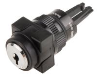 745-2433 RS PRO 2-position Key Switch Head, Latching, 16mm Cutout