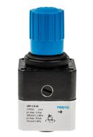 lrp-14-10 Festo G 1/4 Pneumatic Regulator - 0.1bar to 10bar, 1/4in, 12bar max. input, 159502