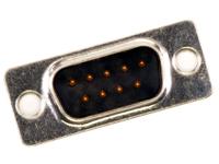 f09p0g1-1727040075 FCT from Molex 172704 9 Way Panel Mount D-sub Connector Plug, 2.84mm Pitch