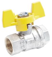 733-5271 RS PRO Brass 2 Way, Ball Valve, Threaded, BSPP 3/8in, 40 → 30bar Operating Pressure