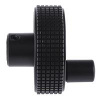 34598-c9 Elesa Black Technopolymer Hand Wheel, 60mm diameter
