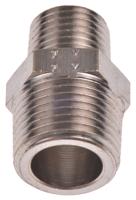 0900-13-17 Legris LF3000 Series Straight Threaded Adaptor, R 1/4 Male to R 3/8 Male, Threaded Connection Style