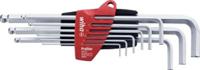 07192 Wiha 10 piece L Shape Metric Hex Key Set, 1.5 → 10mm