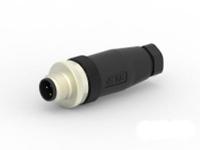 t4111001031-000 TE Connectivity Circular Connector, 3 Contacts, Cable, M12 Connector, Plug, Male, IP67, T411 Series