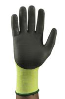 11423060 Ansell 11-423 Yellow Polyamide Work Gloves, Size 6, Aqua Polymer Coating