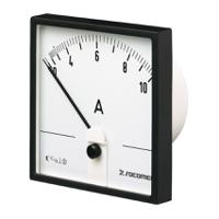 192d3303 Socomec 192D Analogue Panel Ammeter 25A AC, 72mm x 72mm