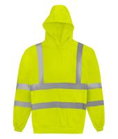 hvhsp-l Orbit International Yellow Unisex Hi Vis Hoodie, L
