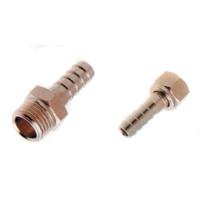 19052 SAM Stainless Steel Male Pneumatic Quick Connect Coupling, Uni 1/4 Male 6mm Threaded