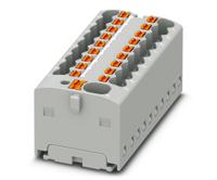 1047419 Phoenix Contact Distribution Block, 19 Way, 2.5mm², 17.5A, 450 V, Blue