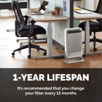 9544501 Fellowes Standard Filter Air Purifier, 25m², 28 dB, 32 dB, 40 dB, 49 dB, 55 dB