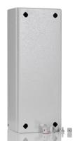 1589000 Rittal KX Series Sheet Steel Wall Box, IP66, 150 mm x 400 mm x 120mm