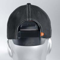 9794402 uvex Black Standard Peak Bump Cap, ABS Protective Material