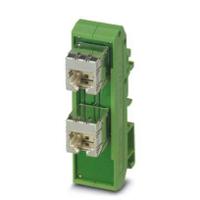 2904933 Phoenix Contact FL-PP-RJ45/RJ45-B Series Cat5 1 Port RJ45 Patch Panel 78mm Green