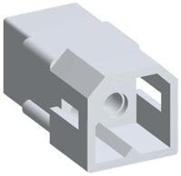 03-09-2049 Molex, STANDARD .093" Male Connector Housing, 5.03mm Pitch, 4 Way, 2 Row