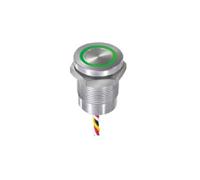 cpb2110000ngss APEM Capacitive Switch Momentary,Illuminated, Green, Red, NPN, IP68, IP69K