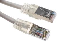 spe190719 Decelect, 2m Cat5, Grey RJ45 to Male RJ45 Male, F/UTP Shielded, Terminated