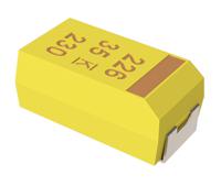 t491d106k050at KEMET 10μF MnO2 Tantalum Capacitor 50V dc, T491 Series