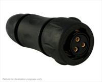 uts6jc103s Souriau Sunbank by Eaton Circular Connector, 3 Contacts, Cable, Standard Connector, Socket, Female, IP68, IP69K, UTS