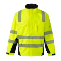 278cbjf2xl CODUPAL Athéna Yellow/Navy Unisex Hi Vis Jacket, XXL