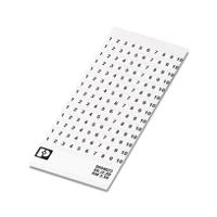 08040730011 Phoenix Contact, SK Marker Card for use with 3.5 mm Width Terminal Block
