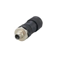 e12673 ifm electronic Industrial Circular Connector, 1 Contacts, Screw, M12 Connector, Plug, Male, IP67, E Series