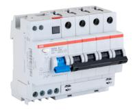 2csr254001r1164 ABB RCBO, 16A Current Rating, 4P Poles, Type C