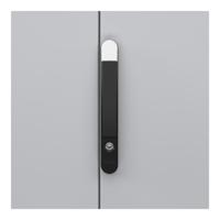 nsysm20640t Schneider Electric PanelSeT SM Series Sheet Steel Single-Door-Door Floor Standing Enclosure, Glazed Door Door, IP55,