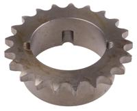183-445 RS PRO 21 Tooth Taper Bush Sprocket 12B-1 Chain Type