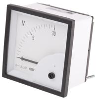 d721mcs10v2-001 HOBUT Analogue Voltmeter DC, 68 x 68 mm